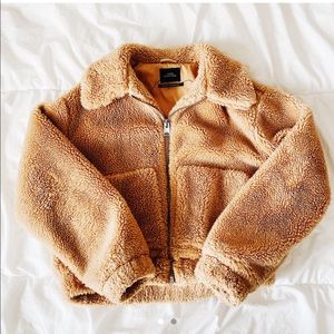 Urban Outfitter teddy bear jacket